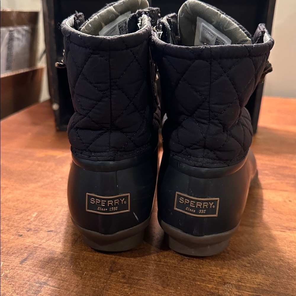 Sperry Saltwater Quilted Nylon Duck Boots - Picture 6 of 8